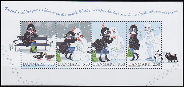 Danmark AFA 1640<br>Postfrisk Miniark